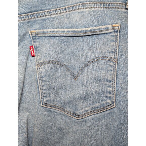 Levi's 311 Shaping Skinny Jeans 33 Women's Mid Rise Light Wash Stretch Denim - Picture 6 of 6